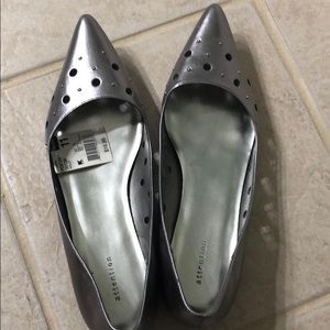 Silver shoes